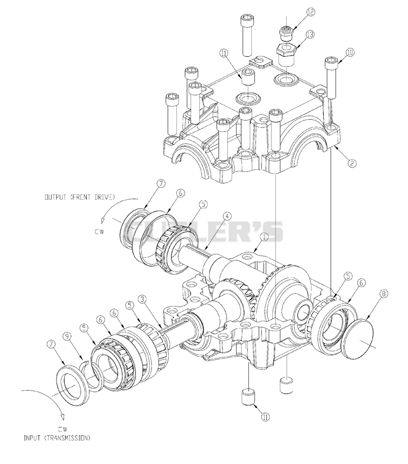 Transfer Case Components