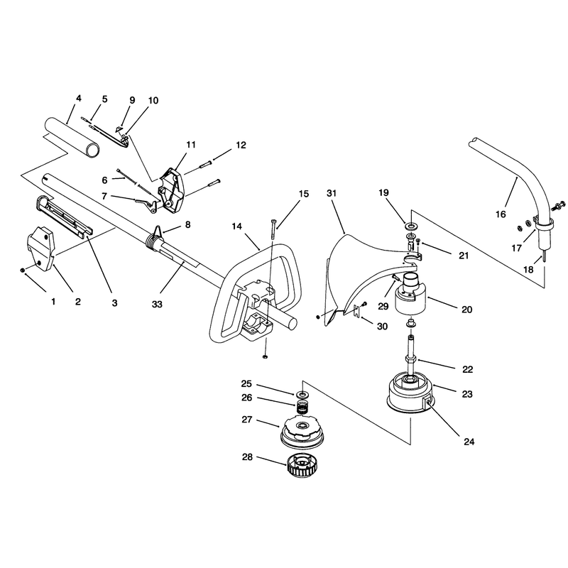Boom And Trimmer Assembly