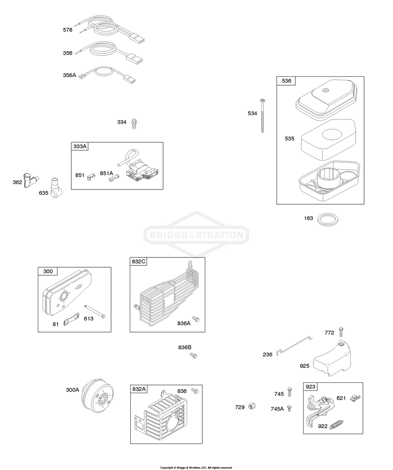 Air Cleaner, Brake, Ignition, Exhaust System