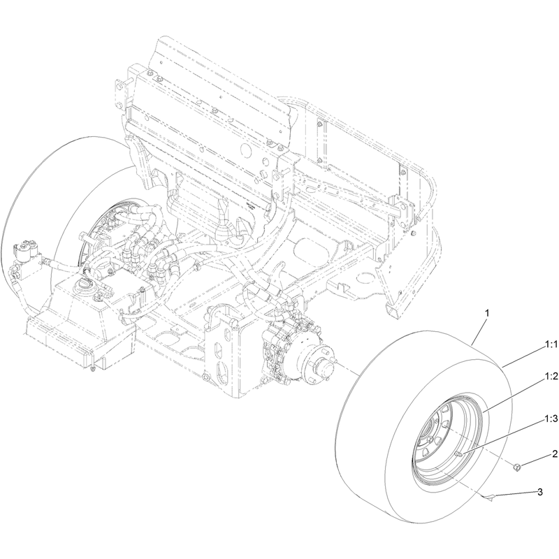 Rear Wheel Assembly