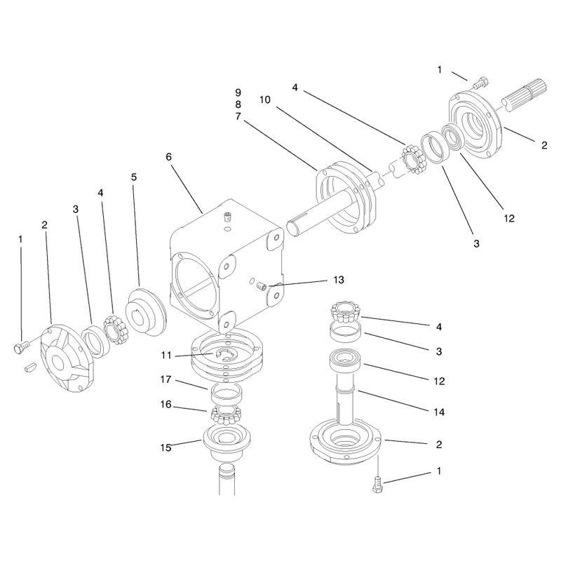 Gear Box Assembly No94-4641