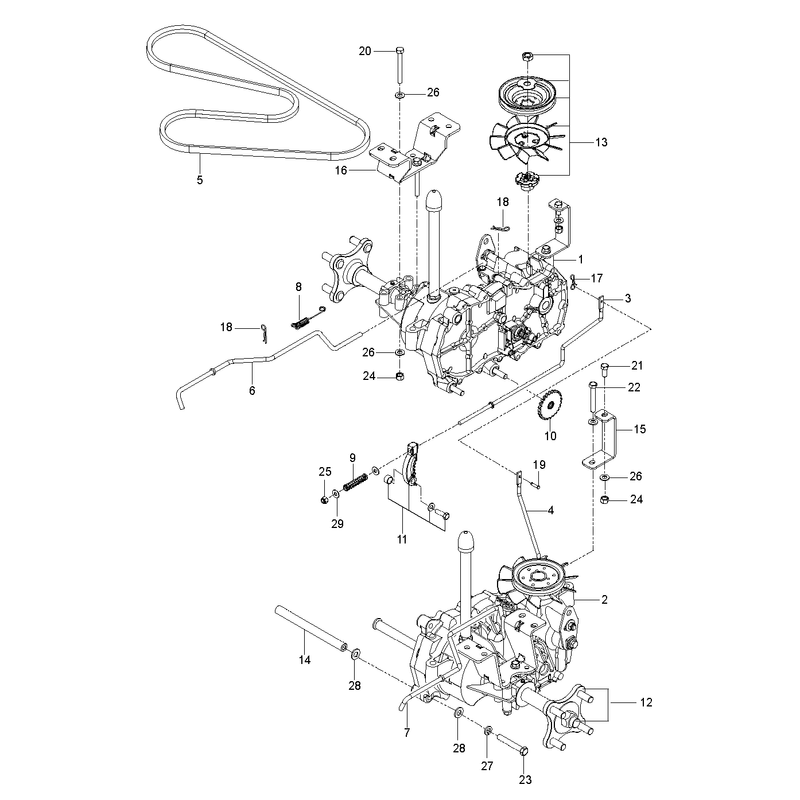 HYDRAULIC PUMP - MOTOR