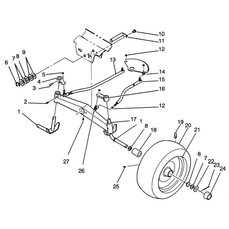 Front Axle Assembly