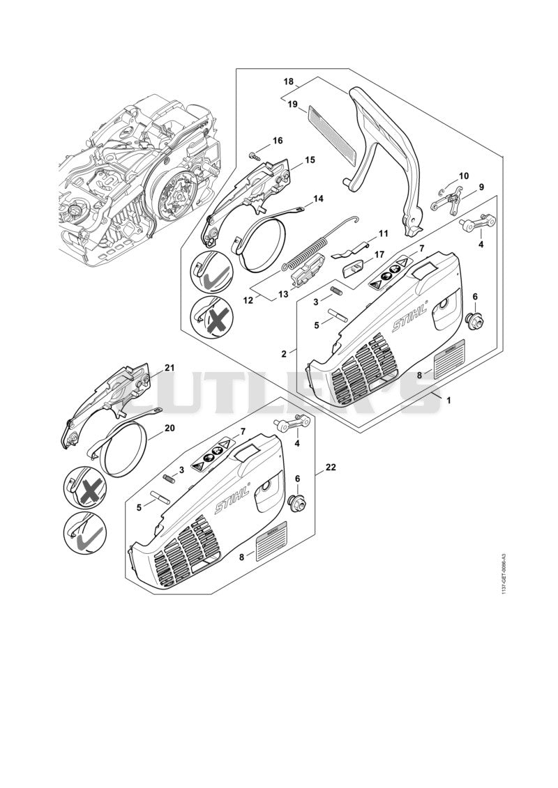 Chain sprocket cover
