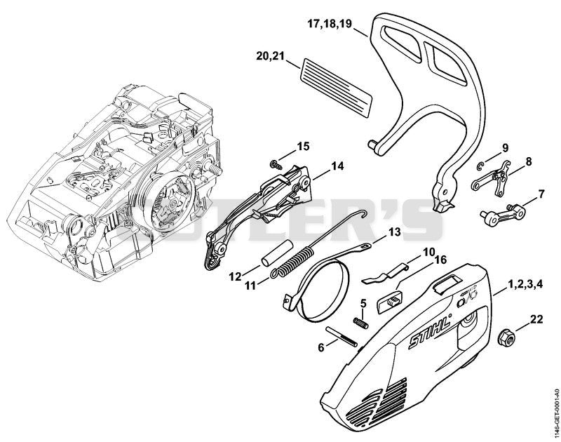 Chain sprocket cover
