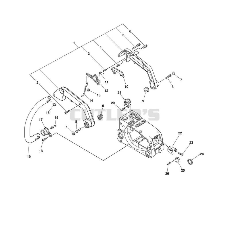 HANDLES, THROTTLE CONTROL