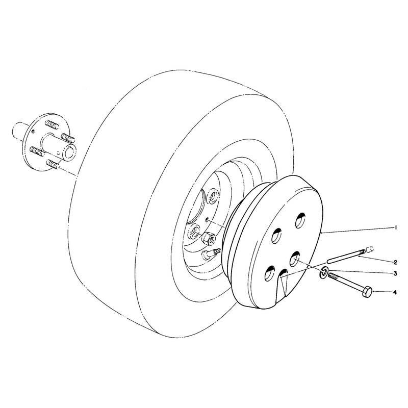 Wheel Weight Kit Model No 56-6620 Optional for 44in Snow Thrower Model No 30761