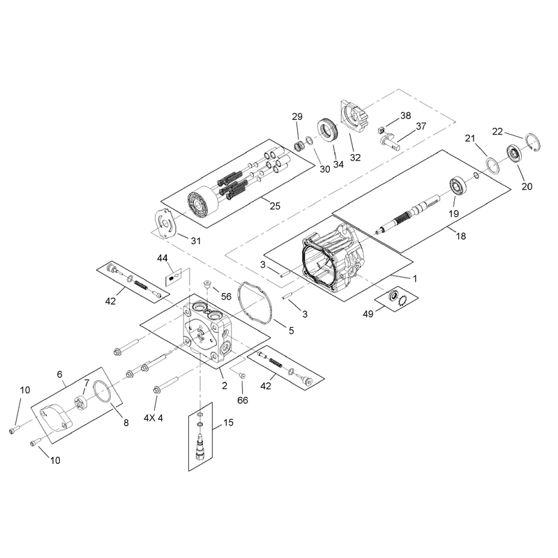 Hydraulic Pump Assembly No. 106-5490