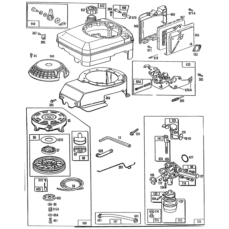 Engine Model No 124702-3115-01