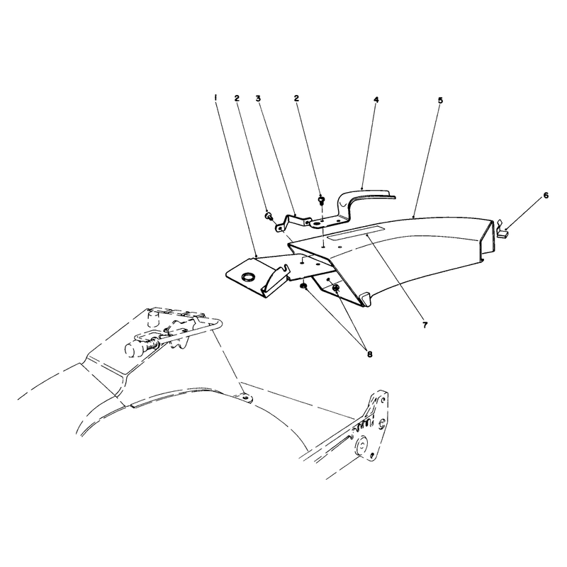Side Discharge Chute Model No 59108 Optional