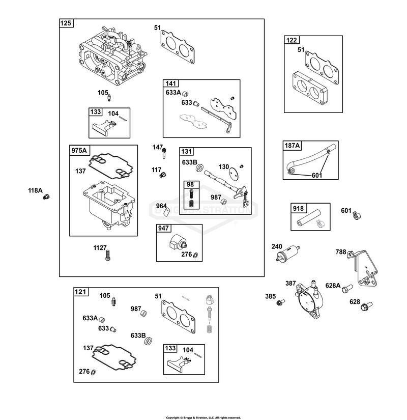 Carburetor and Fuel Supply Group
