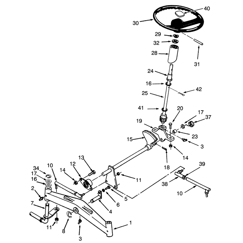 Front Axle and Steering