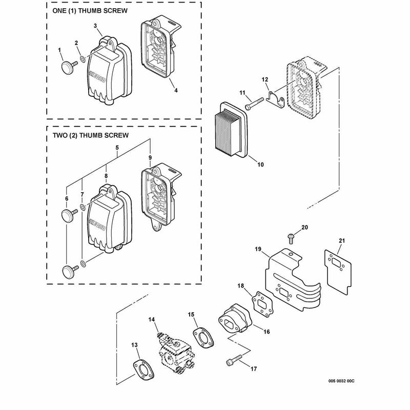 Intake, Cylinder Cover
