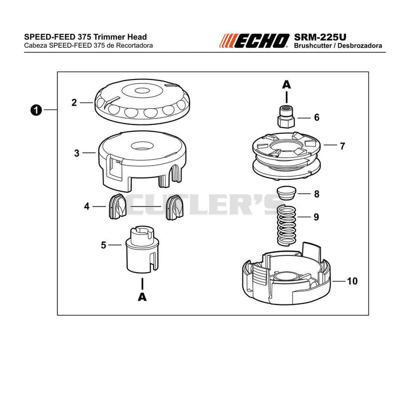 SPEED-FEED 375 Trimmer Head