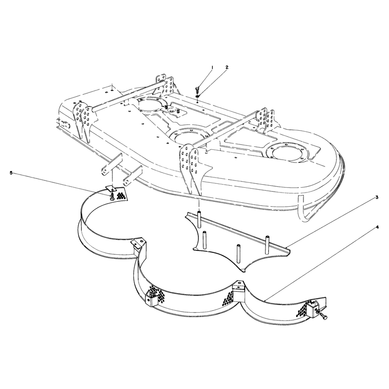 Mulcher Kit Model No 30700 Optional for Cutting Unit Model 30555