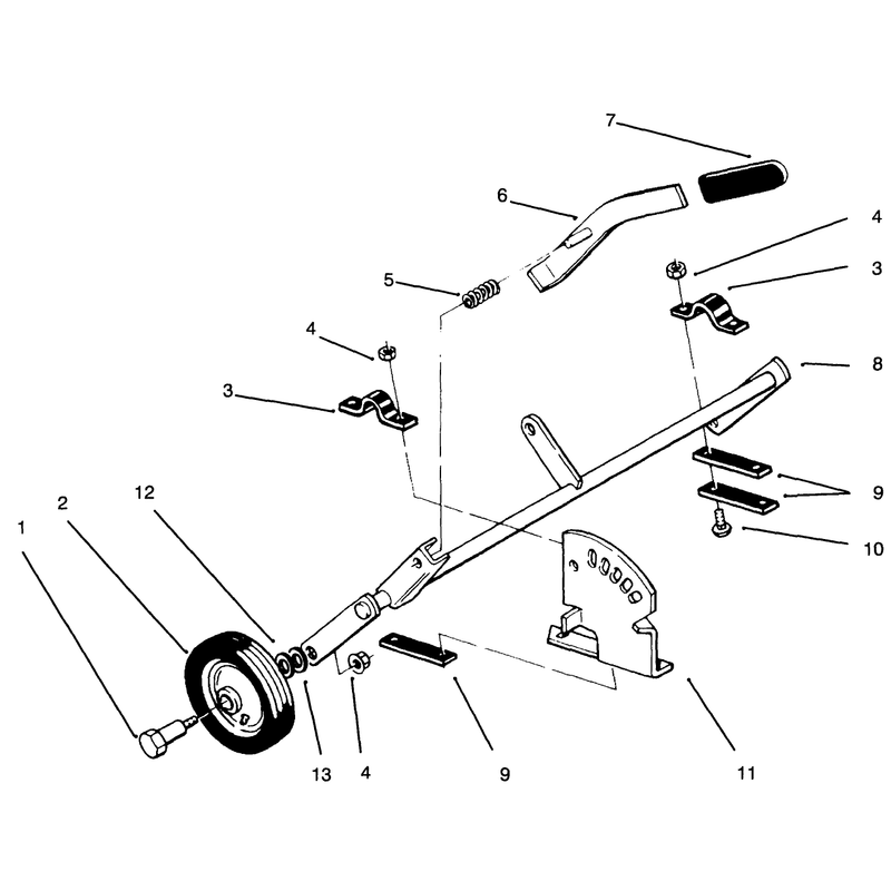 Height Of Cut Adjustment Lever
