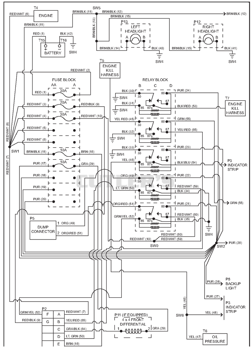 Wiring Diagram - Main 600