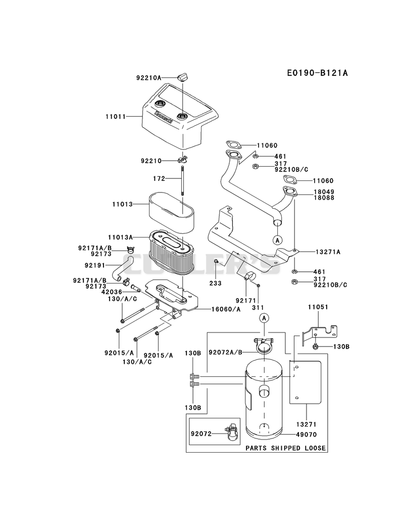 AIR-FILTER/MUFFLER
