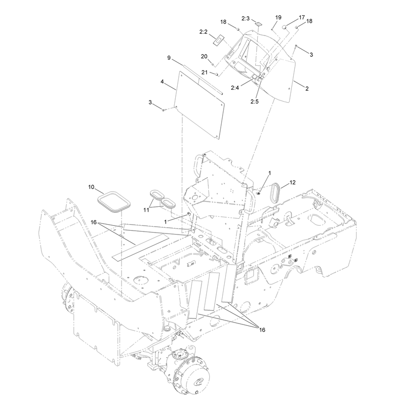 Dash and Trim Assembly