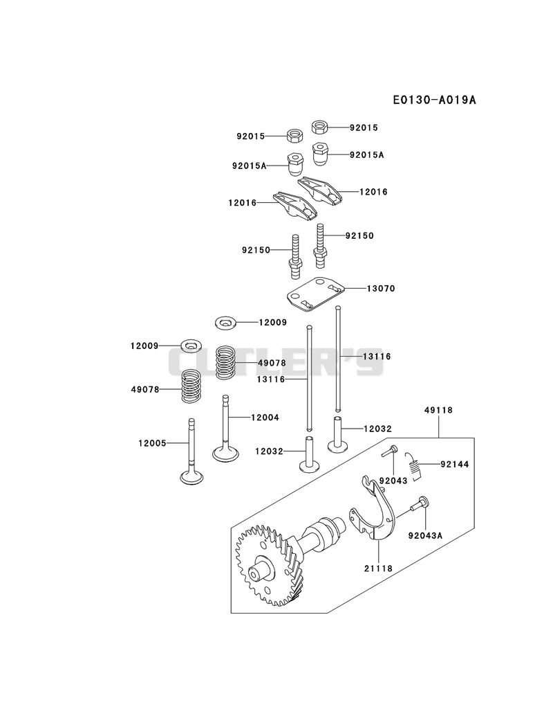 VALVE/CAMSHAFT