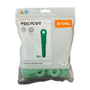 STIHL 4002 007 1020 Blade Kit (12 Pieces) for Select STIHL Trimmers