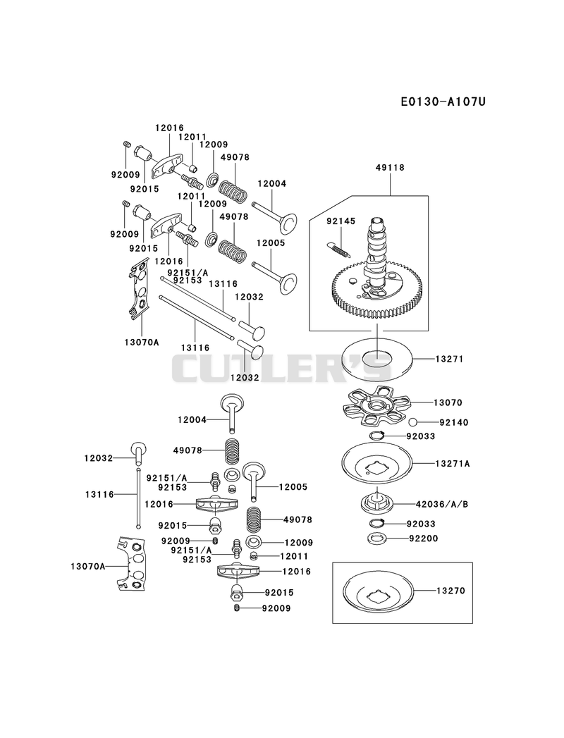 VALVE/CAMSHAFT