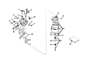 Carburetor No 631512