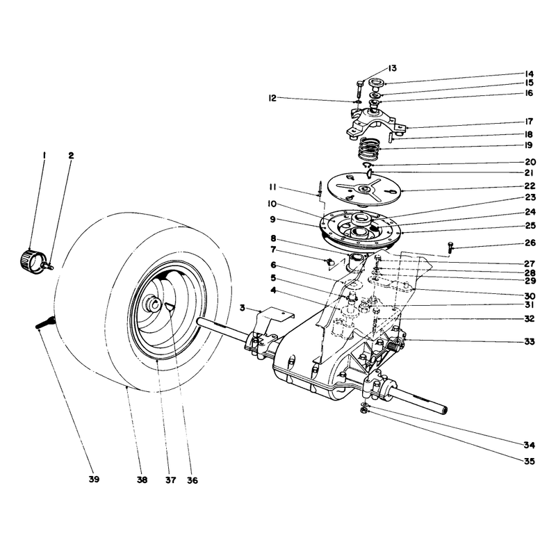 Transaxle & Clutch Assembly