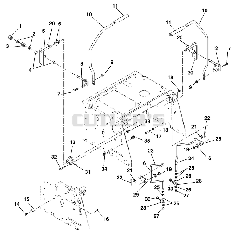 Controls (020, 021, 022, 023, 308-S/N 000100 & Up & 013-S/N 010500 & Up)