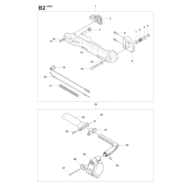 HANDLE AND CONTROLS