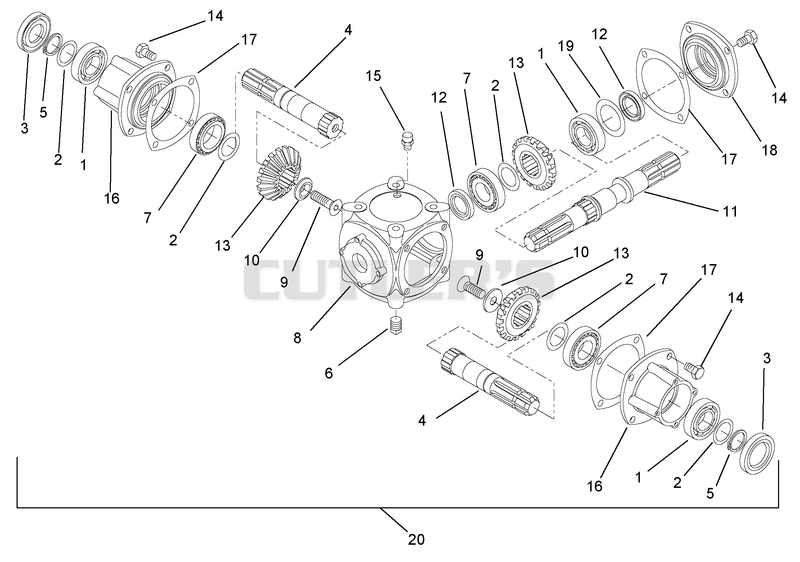 Divider Gearbox