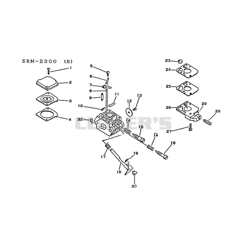 Carburetor Walbro Detail