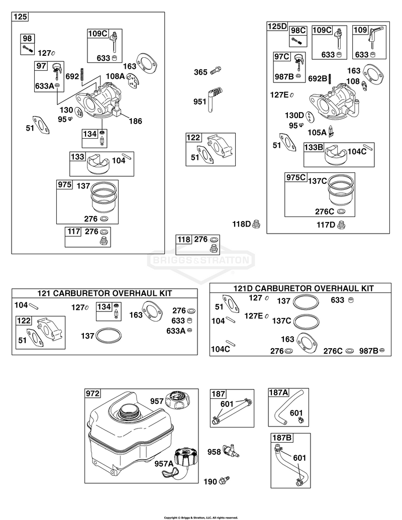 Carburetor, Fuel Supply