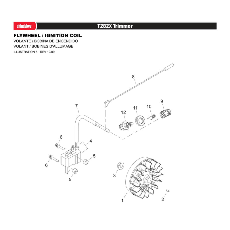 FLYWHEEL / IGNITION COIL