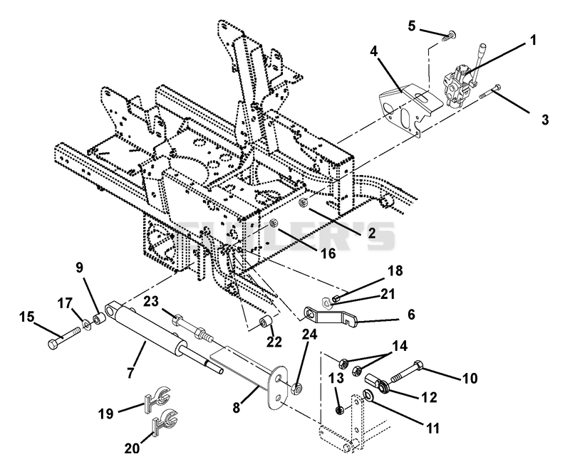 Lift Valve And Cylinder