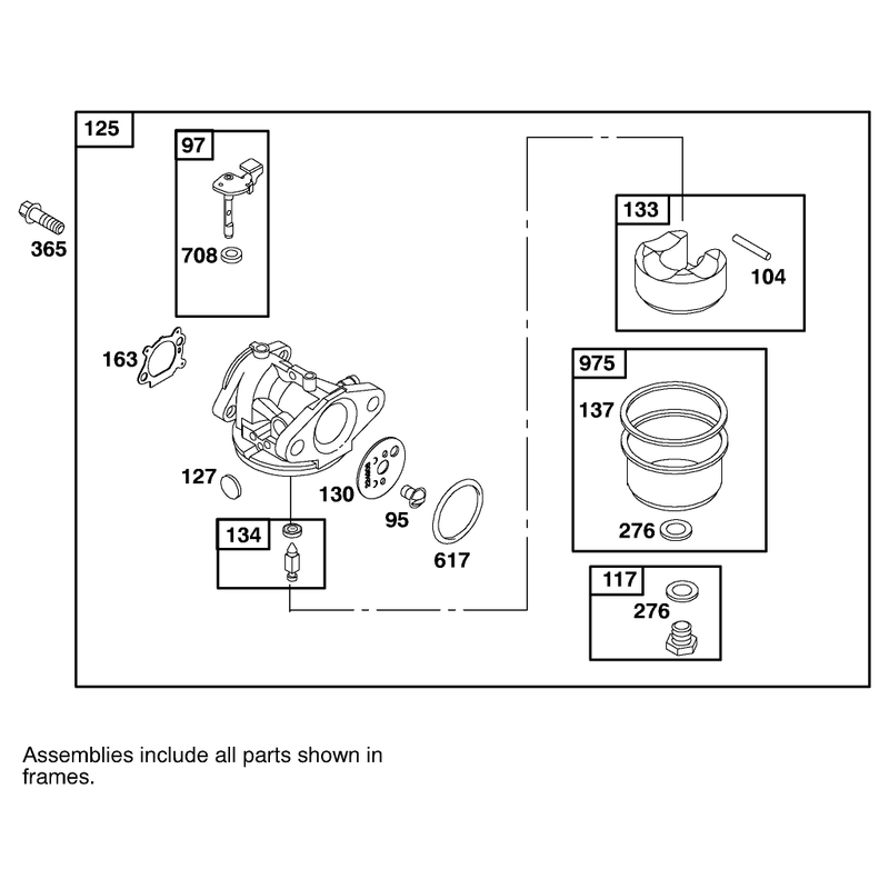 Engine Briggs and Stratton Model 12f802-1769-B1