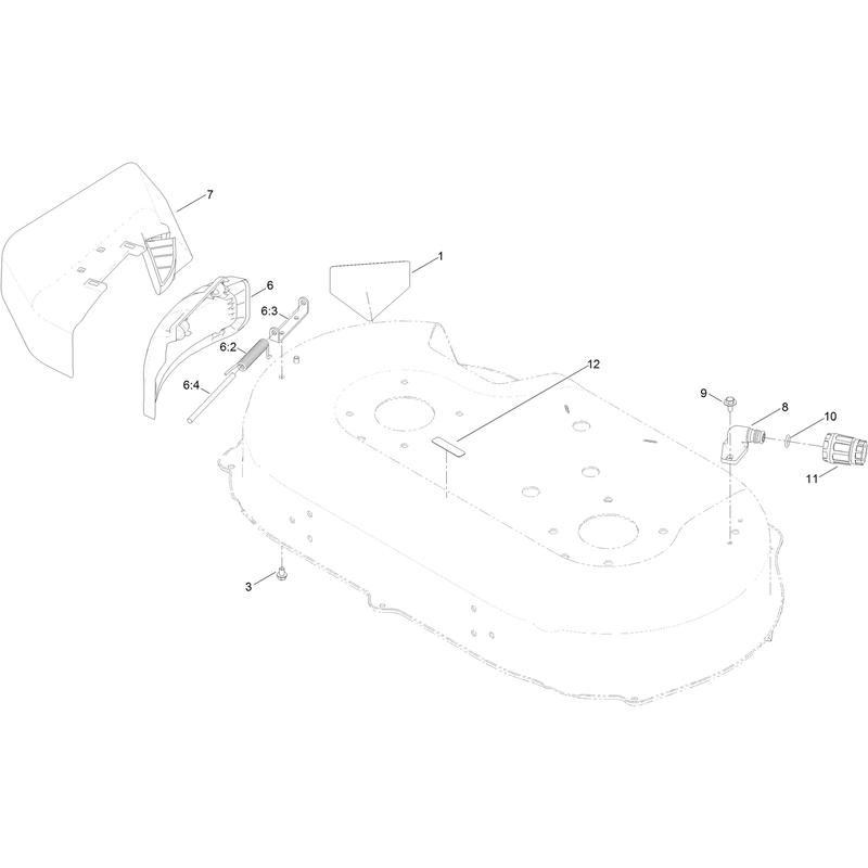 Side Discharge Chute Assembly