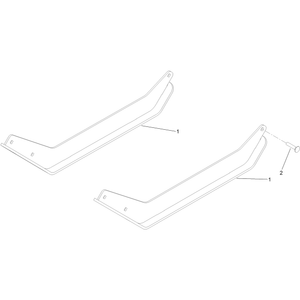 Deck Ski Assembly No 137-7608