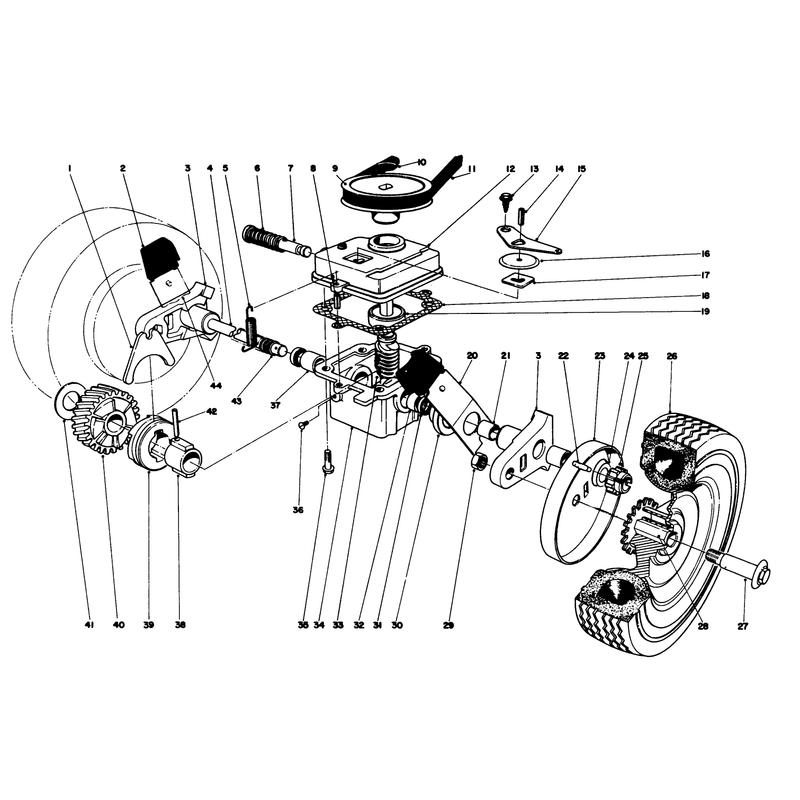 Gear Box Assembly Model 16277