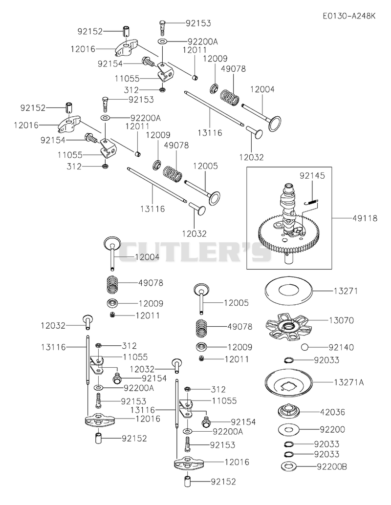 VALVE/CAMSHAFT