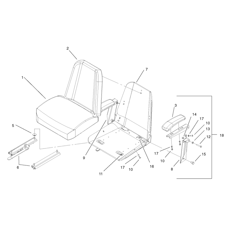 Seat Assembly No 1-633705