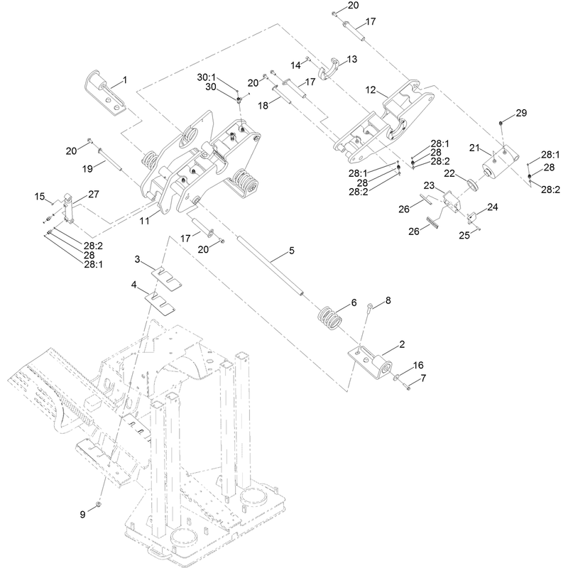 Front Wrench Assembly