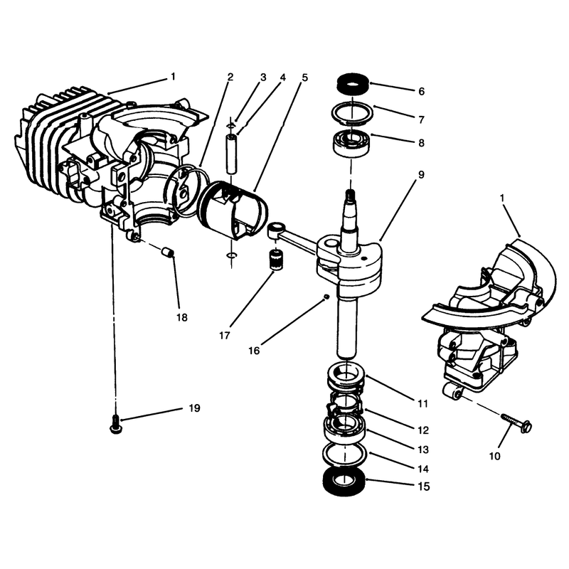 Short Block Assembly (engine Model 47ps5-5)