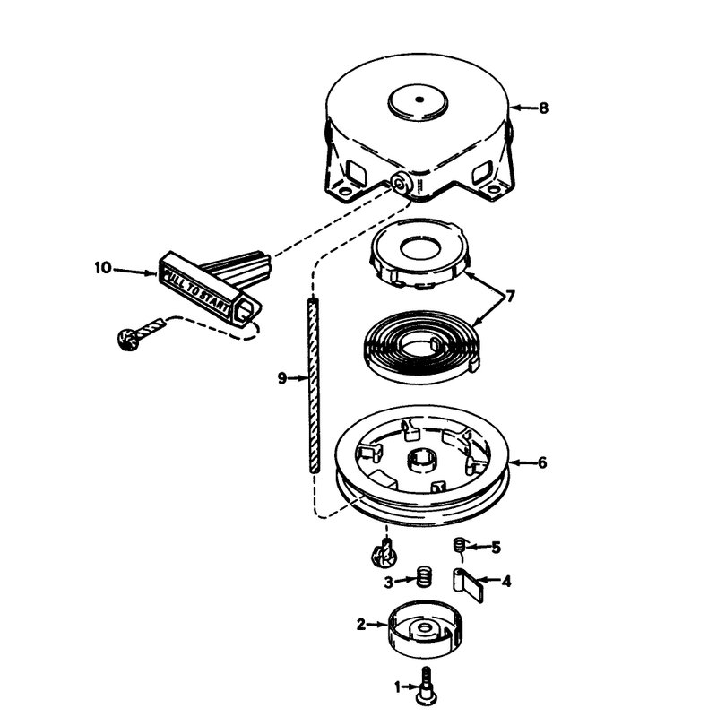 Recoil Starter No. 590537