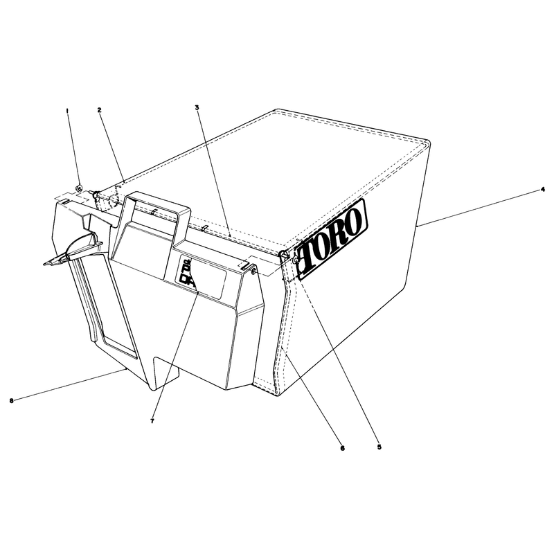 Grass Bag Assembly No 11-0189
