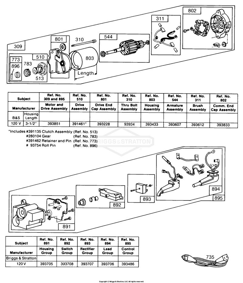 Electric Starter and Starter