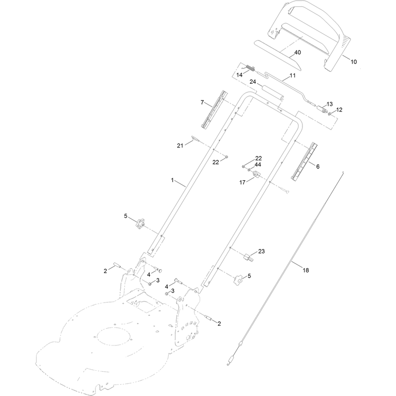 Handle and Control Assembly