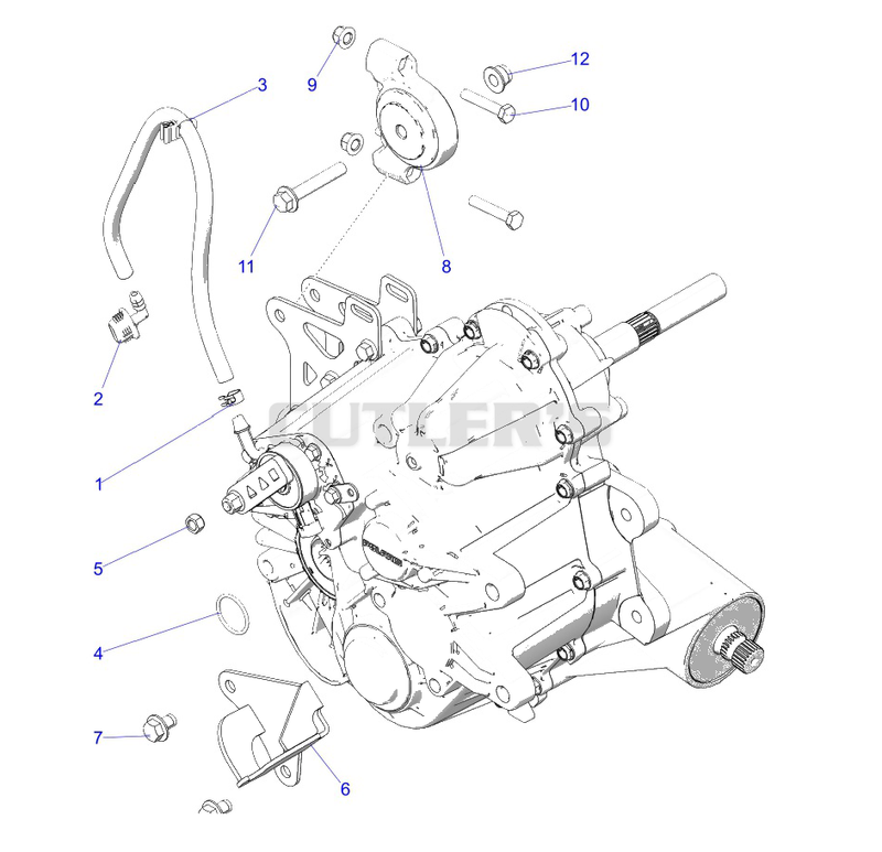 Drive Train, Main Gearcase Mounting
