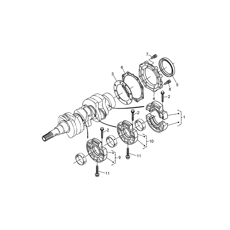 Main Bearing Case Assembly