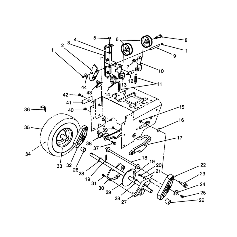 Traction Drive Assembly